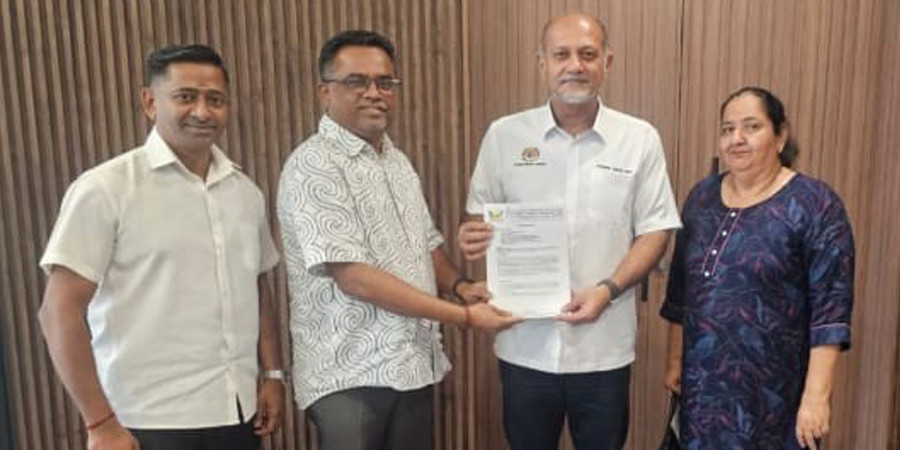 Attended a meeting with the Minister of Digital, YB Tuan Gobind Singh Deo